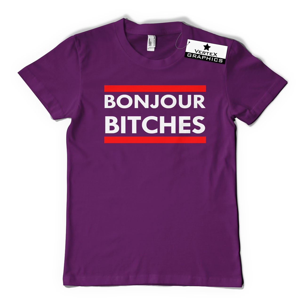 Bonjour Bitches T-Shirt | Funny, Gift, Sassy | eBay