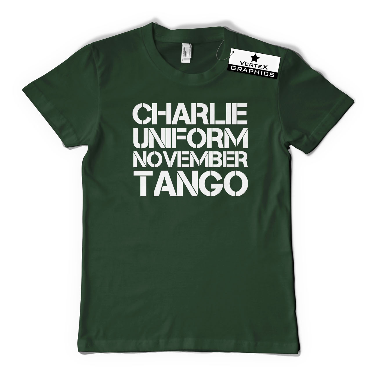 T-Shirt Charlie Uniform November Tango | lustig, unhöflich - Bild 9 von 10