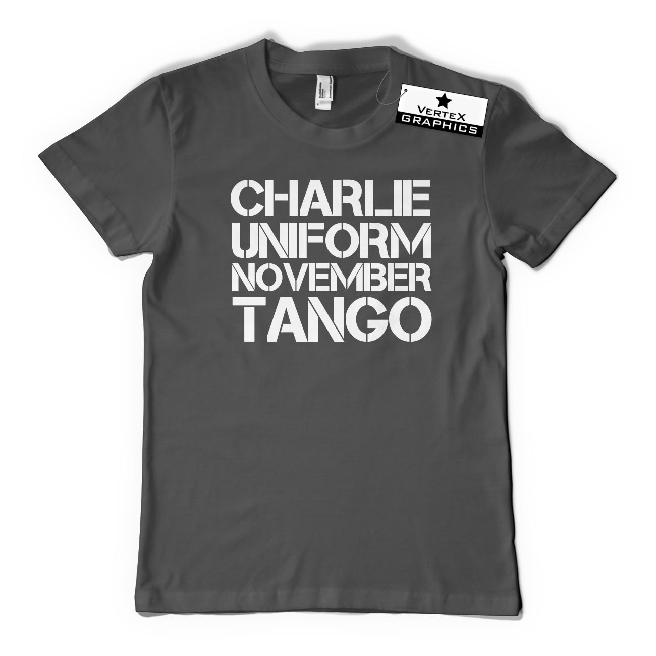 T-Shirt Charlie Uniform November Tango | lustig, unhöflich - Bild 10 von 10
