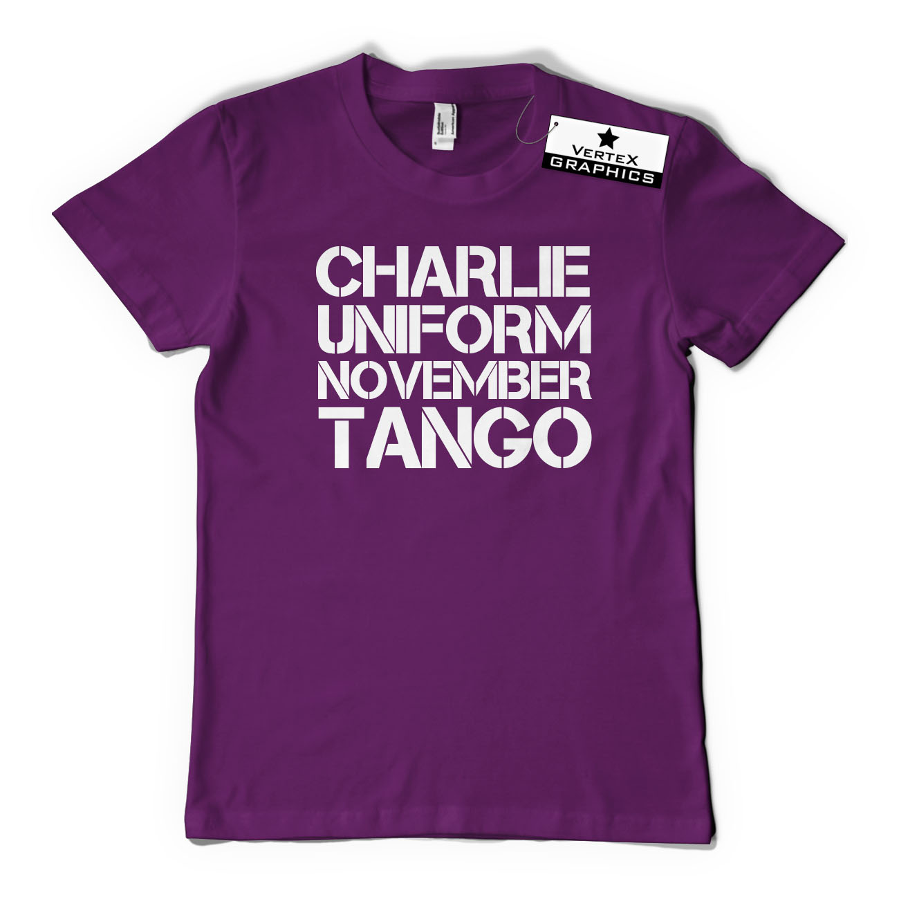 T-Shirt Charlie Uniform November Tango | lustig, unhöflich - Bild 7 von 10