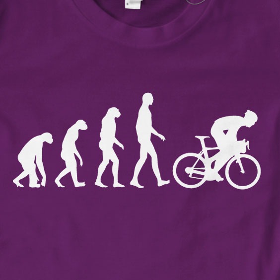 Cycling Evolution T-Shirt | Bike, Cycling, Gift, Slogan