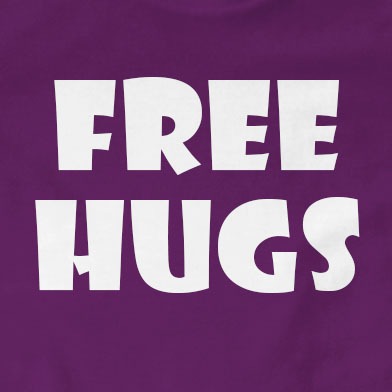 Free Hugs T-Shirt | Funny, Gift, Slogan