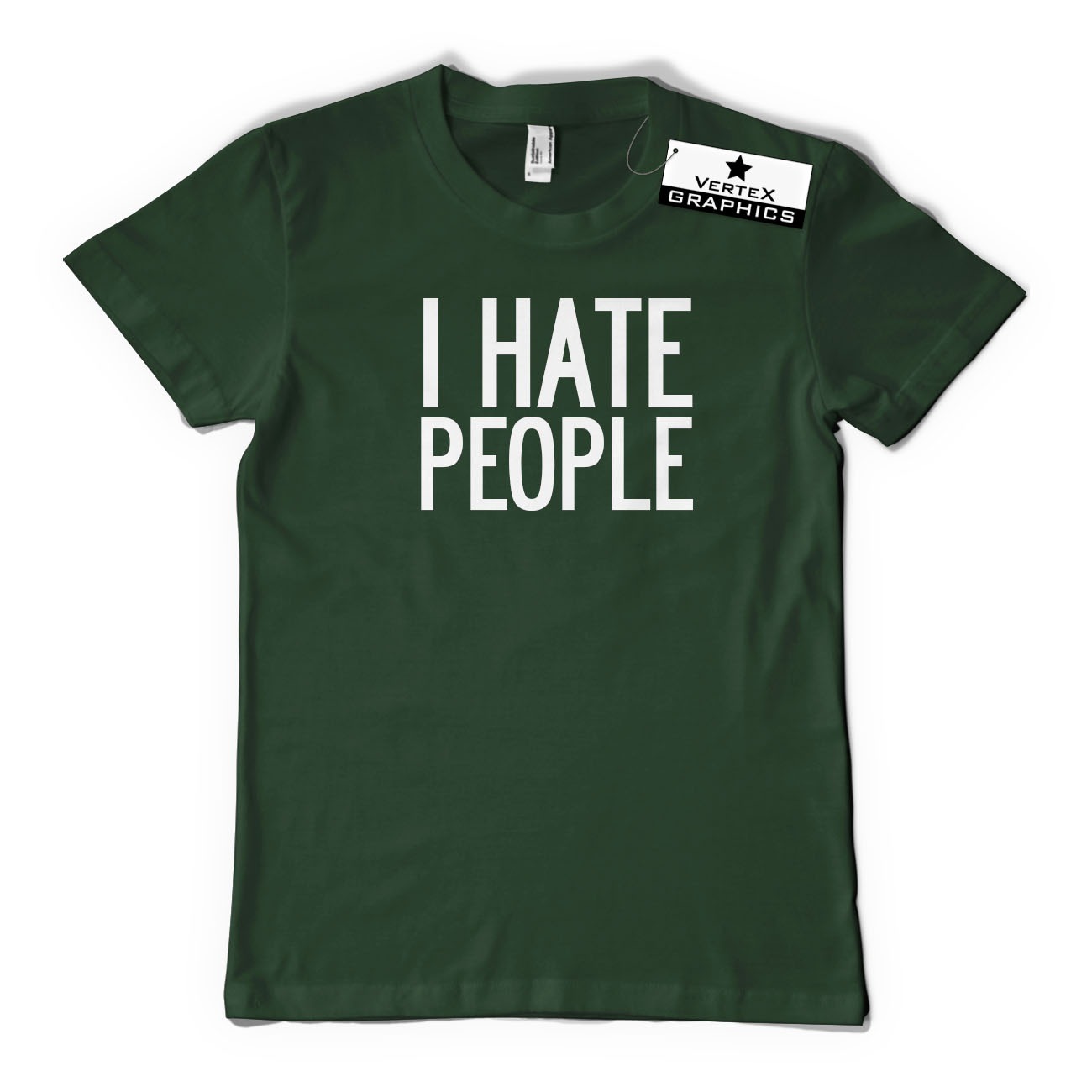 I Hate People T-Shirt | Funny, Gift, Sarcastic, Slogan - Picture 9 of 10