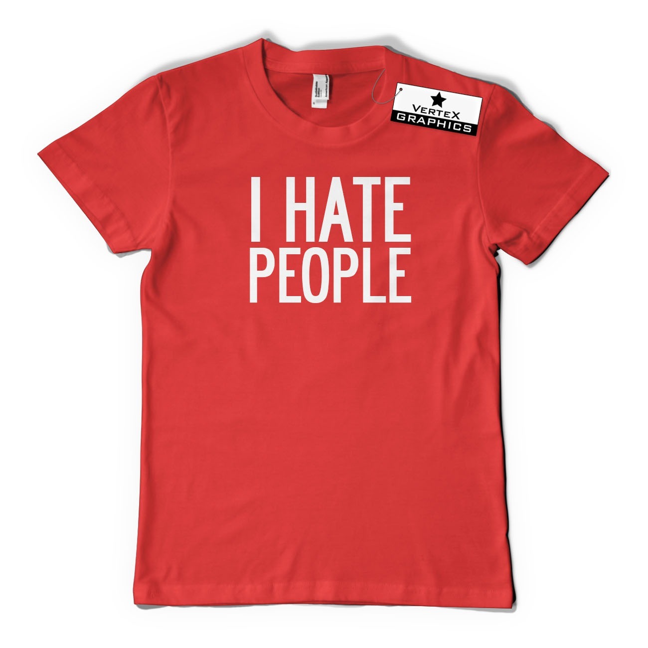 I Hate People T-Shirt | Funny, Gift, Sarcastic, Slogan - Picture 8 of 10