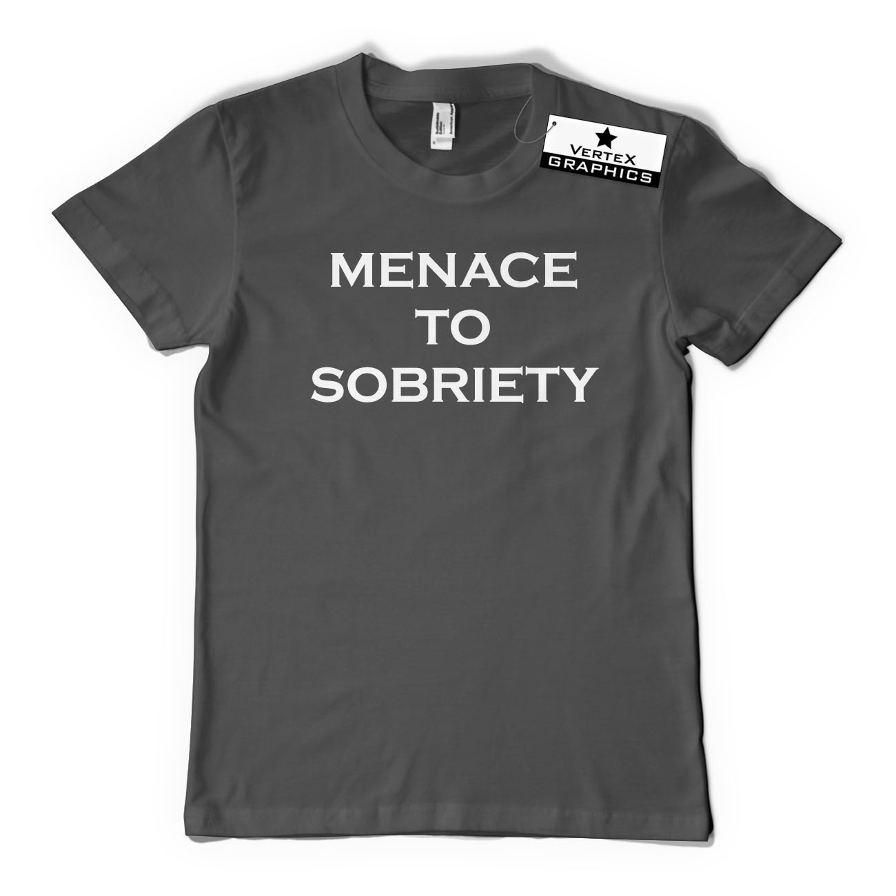 T-Shirt Menace To Sobriety | Trinken, lustig, Geschenk, Film, Slogan - Bild 10 von 10