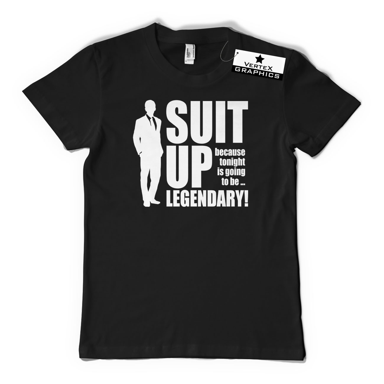 Suit Up T-Shirt | Barney Stinson, Funny, Gift, How I Met Your Mother, Slogan, TV - Picture 2 of 10