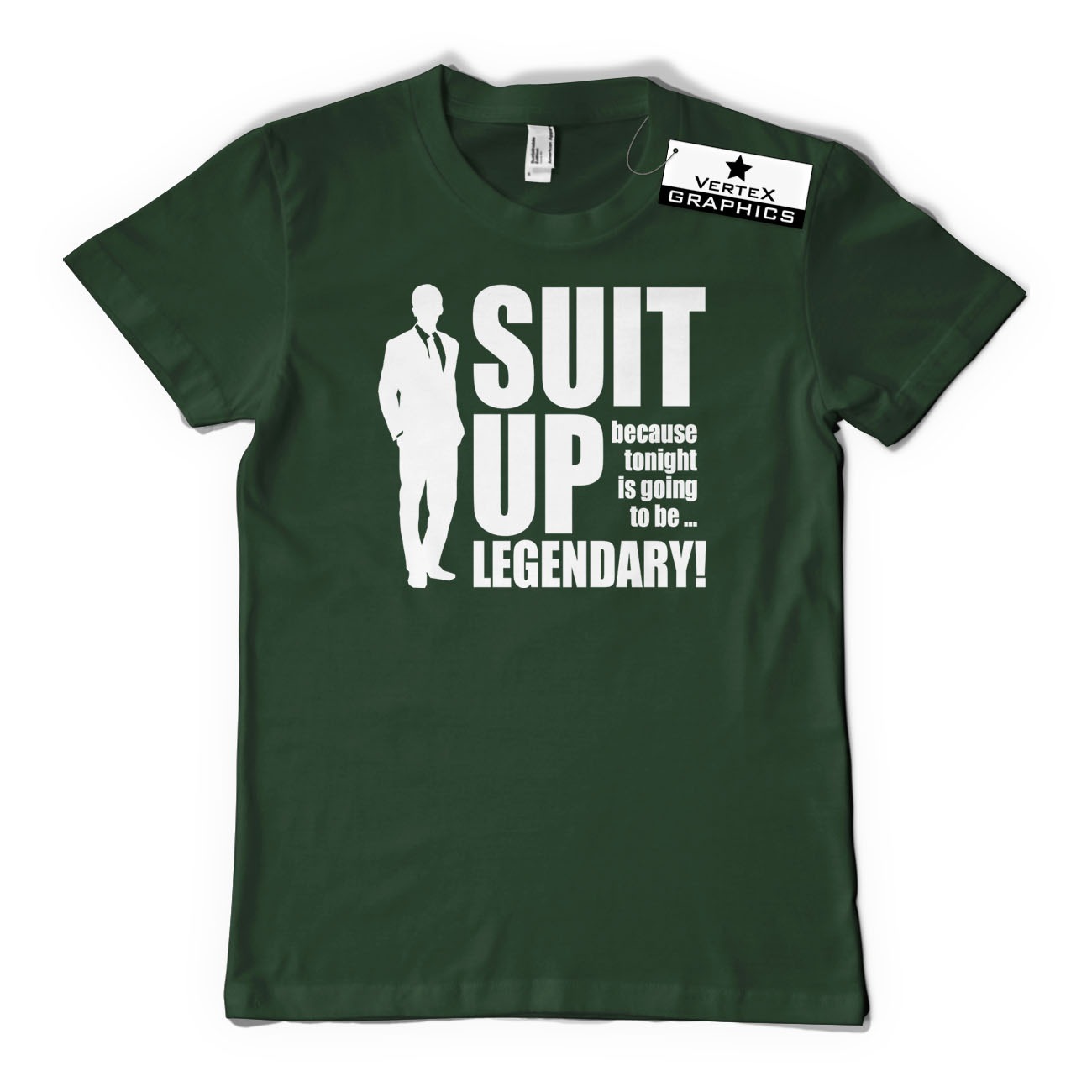 Suit Up T-Shirt | Barney Stinson, Funny, Gift, How I Met Your Mother, Slogan, TV - Picture 9 of 10