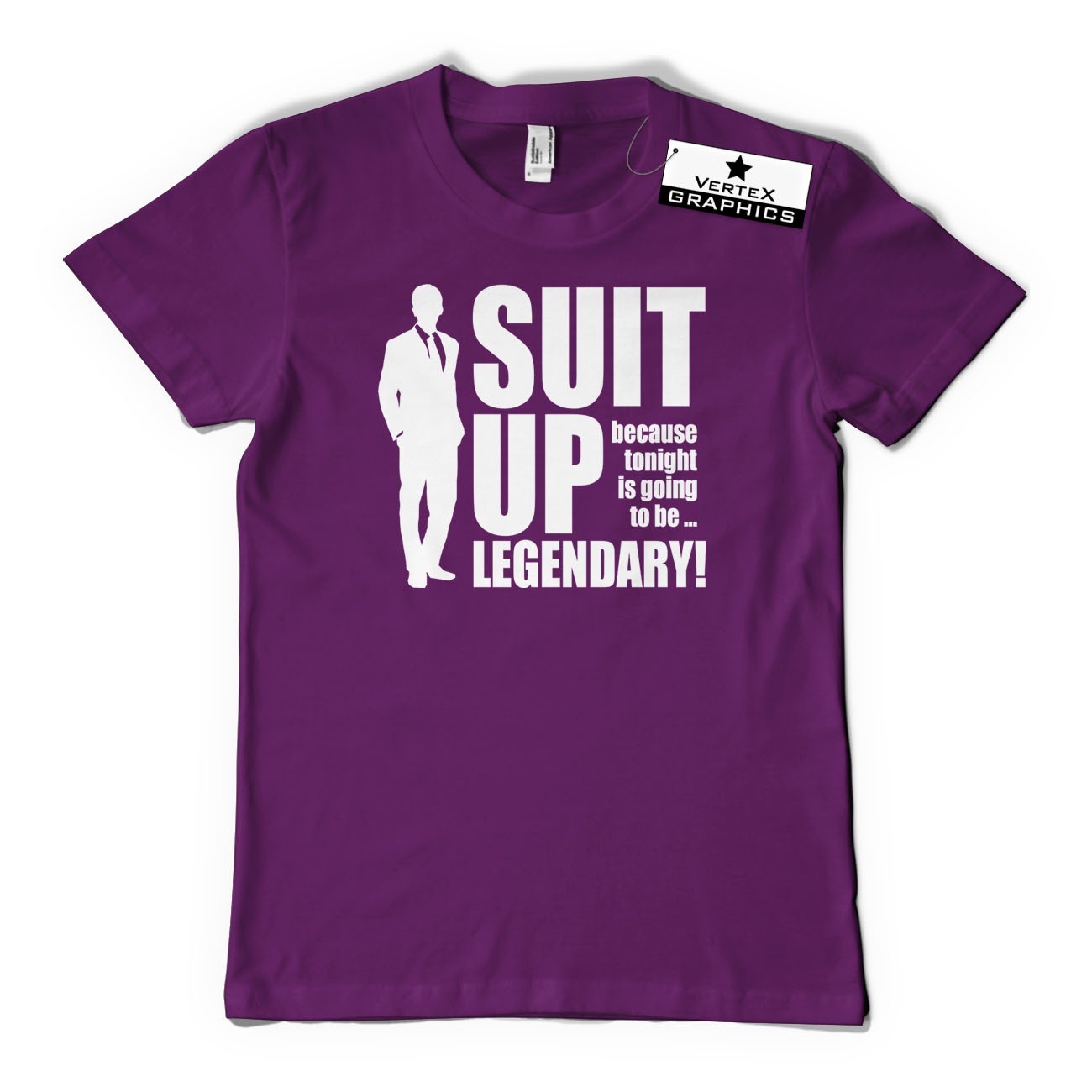 Suit Up T-Shirt | Barney Stinson, Funny, Gift, How I Met Your Mother, Slogan, TV - Picture 7 of 10